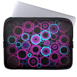Funda Para Portátil Matriz de tecnología cibernética de onda sintética