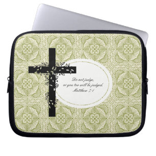 Funda Para Portátil Matthew 7:1 Portátil o funda de portadora de Netbo