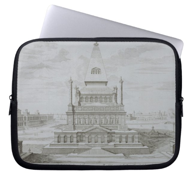 Funda Para Portátil Mausoleo de Halicarnassus, Bodrum, Turquía, de ' (Frente)