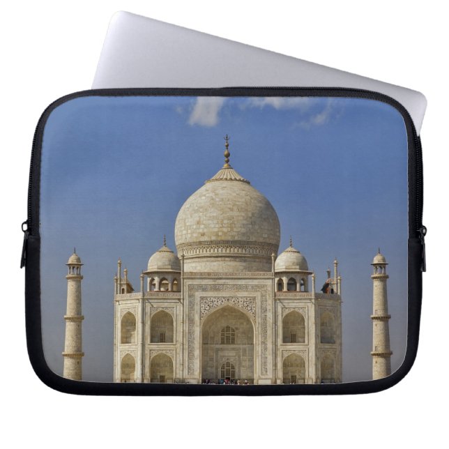 Funda Para Portátil Mausoleo del Taj Mahal/Agra, la India (Frente)