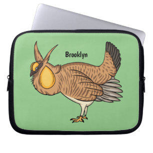 Funda Para Portátil Mayor ilustracion de personalizado de pollo de pra