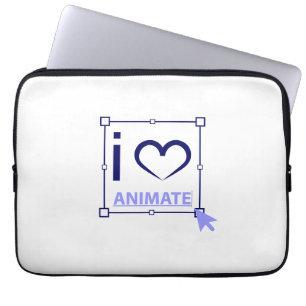 Funda Para Portátil Me encanta el animación