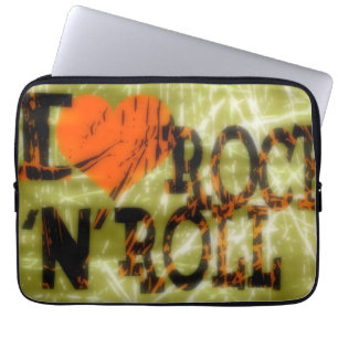 Funda Para Portátil Me encanta el rock and roll