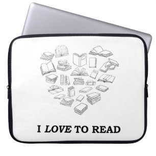 Funda Para Portátil Me encanta leer