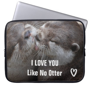 Funda Para Portátil Me Encanta Que Te Guste No Otter Cutter Photo