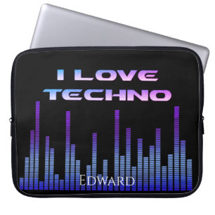 Funda Para Portátil Me encanta Techno
