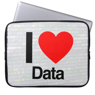Funda Para Portátil me encantan los datos