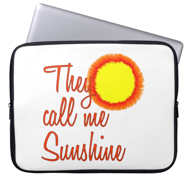 Funda Para Portátil Me llaman Sunshine (Frente)