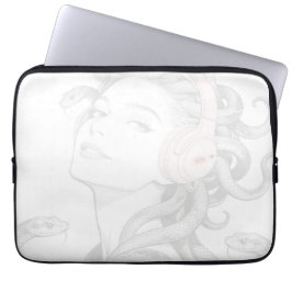 Funda Para Portátil Medusa - posa para la cámara.