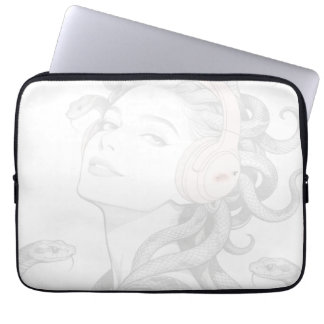 Funda Para Portátil Medusa - posa para la cámara.