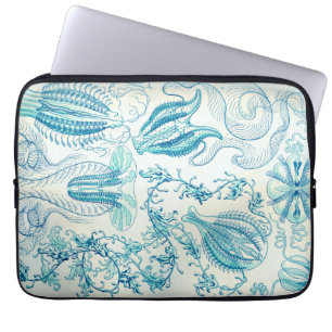 Funda Para Portátil Medusas de Ernst Haeckel Ctenophorae
