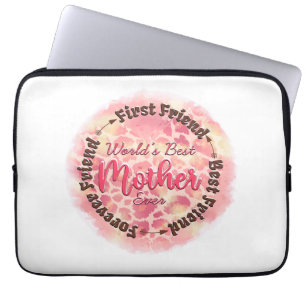 Funda Para Portátil Mejor Amigo de la Madre del Mundo