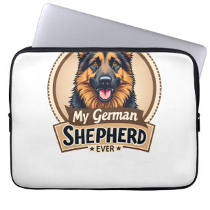 Funda Para Portátil Mejor amigo de todos los tiempos Mi pastor alemán
