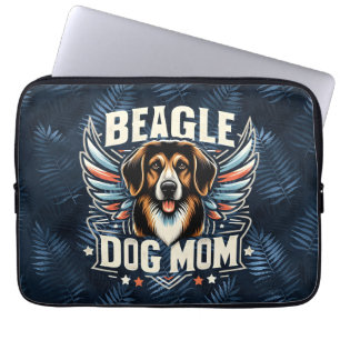 Funda Para Portátil Mejor Mamá Perro Beagle - Regalo de Perro Beagle