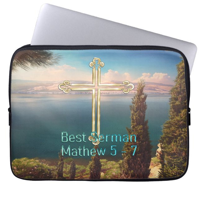 Funda Para Portátil Mejor Sermón (Frente)