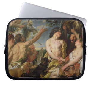 Funda Para Portátil Meleager y Atalanta (aceite en lona)