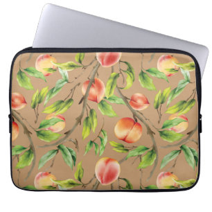 Funda Para Portátil Melocotones en el árbol