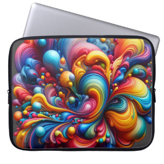 Funda Para Portátil Melting Abstract Colors