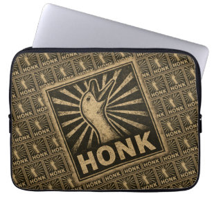 Funda Para Portátil Meme de pollo de pato con honk Goose