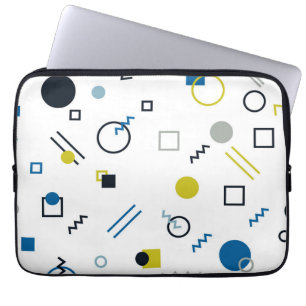 Funda Para Portátil Memphis, cool, trendy, modern geometric art