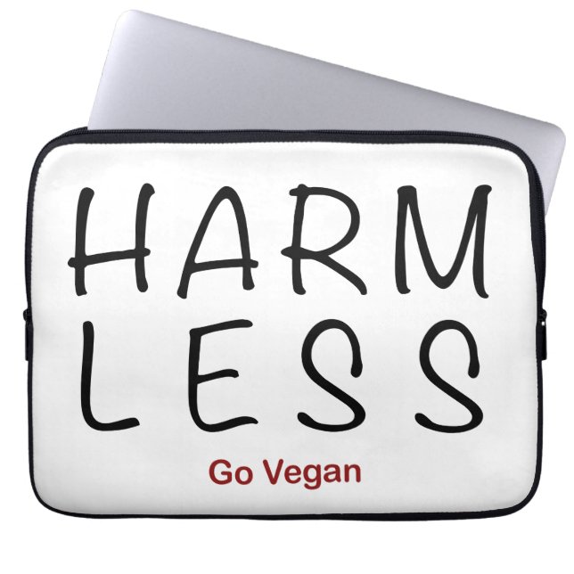 Funda Para Portátil Menos daño - Vegan (Frente)