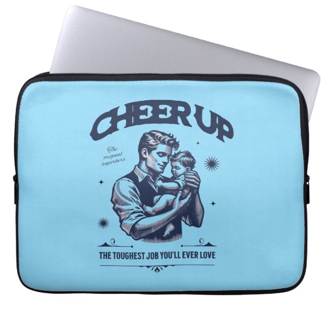 FUNDA PARA PORTÁTIL MEN'S DADDY CHEER UP ELECTRONICS BAG (Frente)