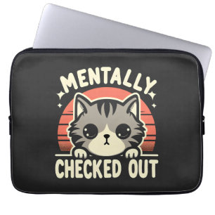 Funda Para Portátil Mentalmente desechada la divertida vida de mamá de