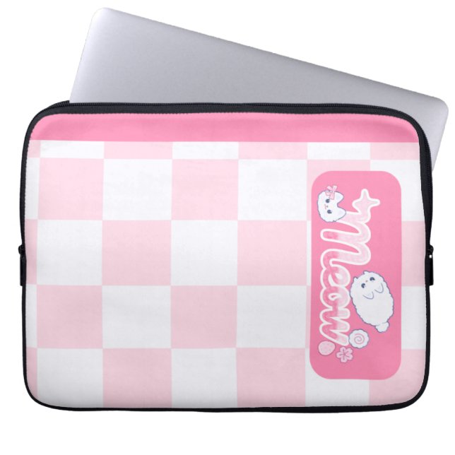 Funda Para Portátil Meowpink (Frente)