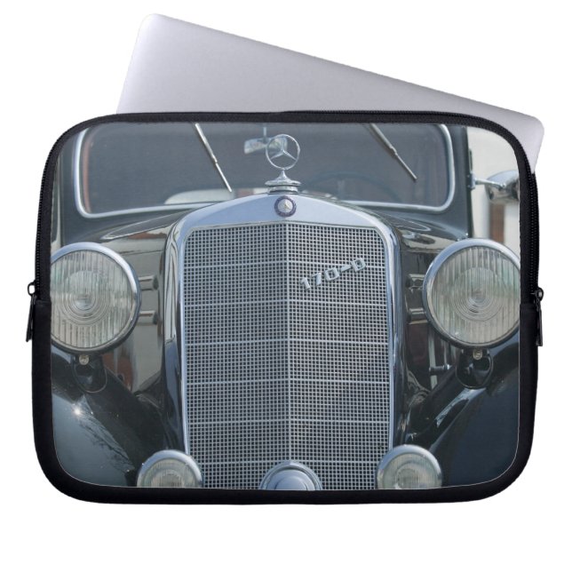 Funda Para Portátil mercedes antiguo 2 (Frente)