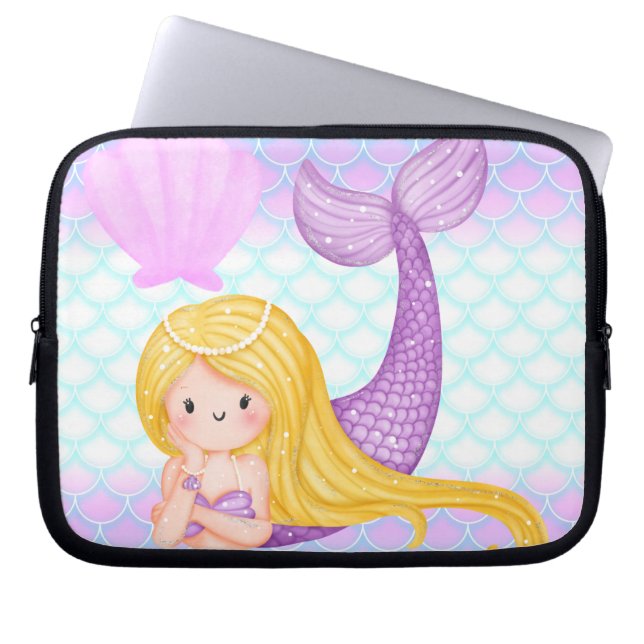 Funda Para Portátil Mermaid (Frente)
