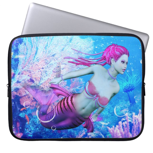 Funda Para Portátil Mermaid (Frente)