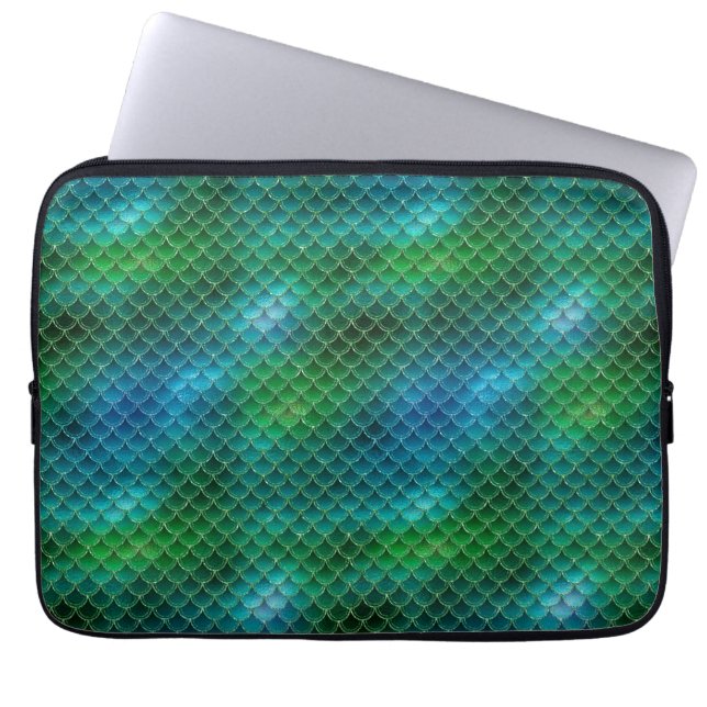 Funda Para Portátil Mermaid Scales (Frente)