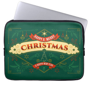 Funda Para Portátil Merry Squishmas