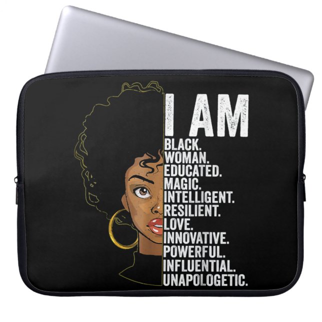 Funda Para Portátil Mes de historia negra (Frente)