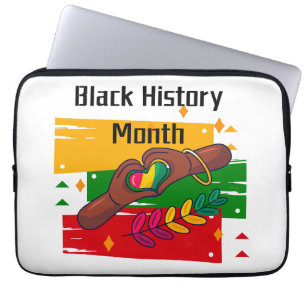 Funda Para Portátil Mes de la Historia Negra celebrando el auge juntos