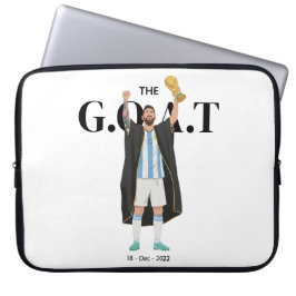 Funda Para Portátil Messi Campeón del Mundo 
