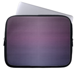 Funda Para Portátil Metal Cepillado Morado