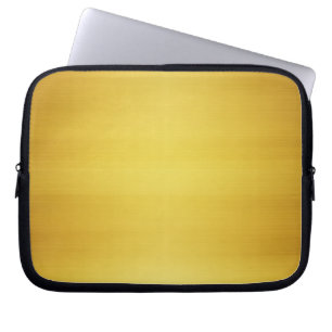 Funda Para Portátil Metalizado cepillado de oro