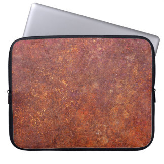 Funda Para Portátil Metalizado rústico: superficie texturada.