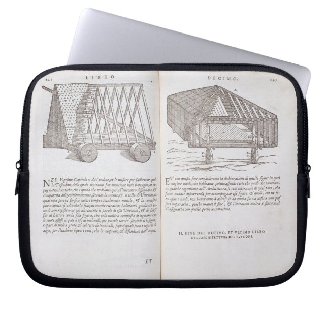 Funda Para Portátil Métodos de transportar los tejados prefabricados (Frente)