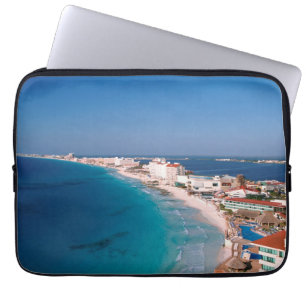 Funda Para Portátil México, Cancun, vista aérea de hoteles