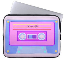 Funda Para Portátil Mezcla estética de vaporwave Purple 90s