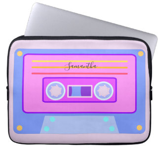 Funda Para Portátil Mezcla estética de vaporwave Purple 90s
