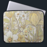 Funda Para Portátil Mezcla Floral<br><div class="desc">Mezcla Floral II por Tim OToole. Hay una gran variedad de colores amarillos y neutros.</div>