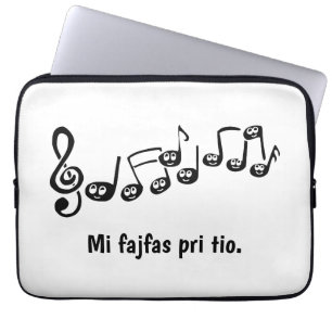 Funda Para Portátil Mi fajfas pri tio.