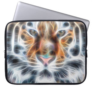 Funda Para Portátil Mi gato actúa con energía de cabeza de tigre