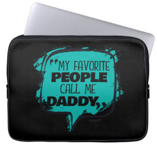 Funda Para Portátil Mi Gente Favorita Me Llama Papi