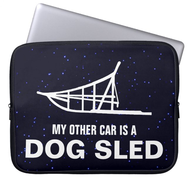 Funda Para Portátil Mi Otro Coche Es Un Perro (Frente)