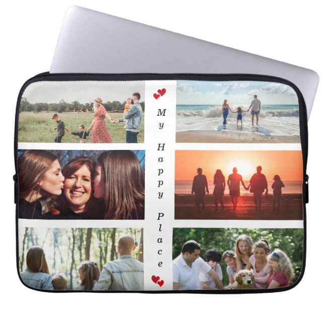 Funda Para Portátil Mi Personalizable Happy Place Foto 6 Imagen (Frente)