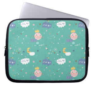 Funda Para Portátil Mi planeta sueño grande pequeño patrón